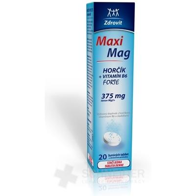 Zdrovit MaxiMag HORČÍK FORTE (375 mg) + VITAMÍN B6