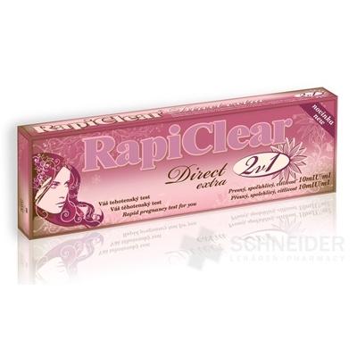 RapiClear Pregnancy test Direct extra 2in1