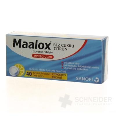 Maalox sugar-free lemon