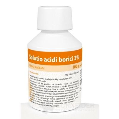 Boric acid solution 3%