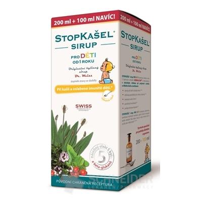 STOPKAŠEĽ SIRUP pre deti - Dr.Weiss