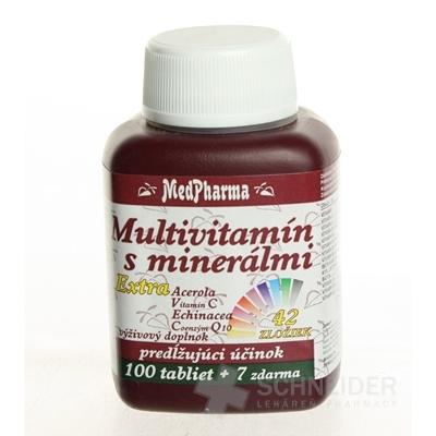 MedPharma MULTIVITAMIN S MINERÁL. EXTRA 42 ZLOŽIEK