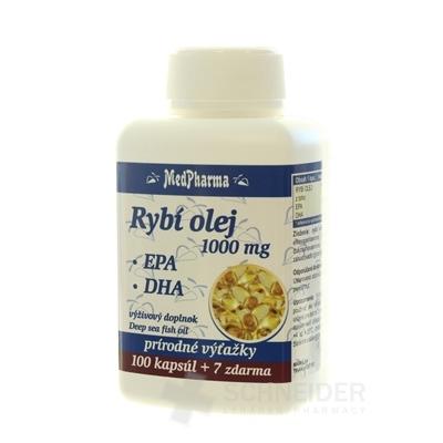 MedPharma RYBÍ OLEJ 1000 mg - EPA, DHA