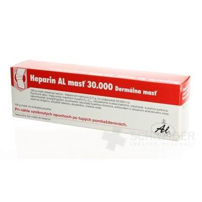 Heparin AL masť 30 000