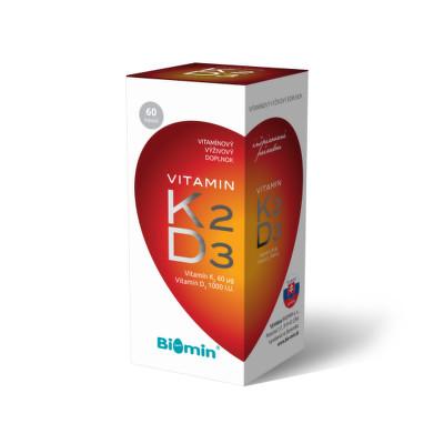 BIOMIN VITAMIN K2 + VITAMIN D3