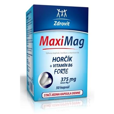 Compare MaxiMag MAGNESIUM FORTE (375 mg) + VITAMIN B6