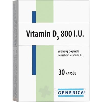 GENERICA VITAMIN D3 800 IU