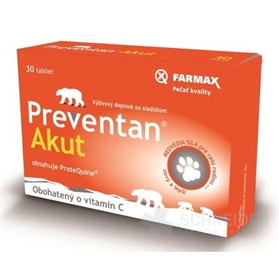FARMAX Preventan Akut obohatený o vitamín C