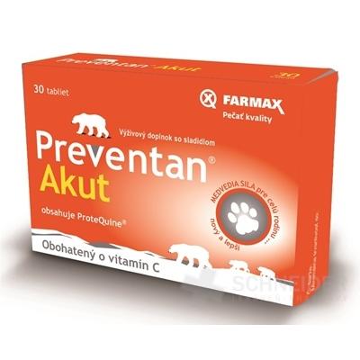 FARMAX Preventan Akut obohatený o vitamín C