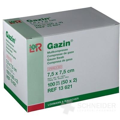 GAZIN COMPRESSES GAS NON-STERILE 7,5x7,5 cm