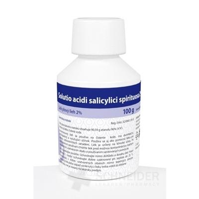 Solution of salicylic acid spirituality 2%