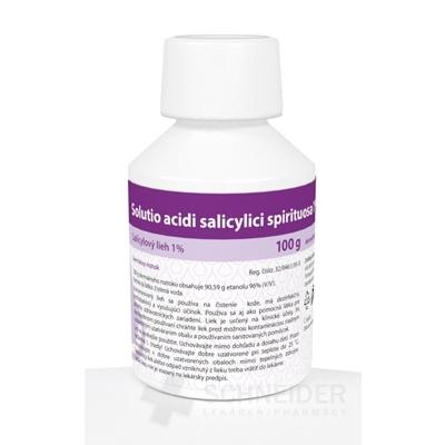 Solution of salicylic acid spirituality 1%