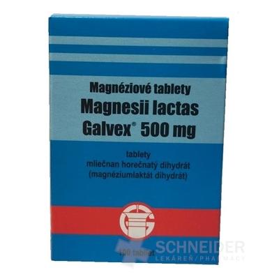 Magnesii lactas Galvex 500 mg