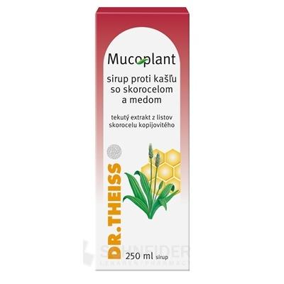 Mucoplant Cough syrup with almost steel and honey