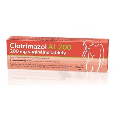 Clotrimazol AL 200 3 Vaginal tbl.