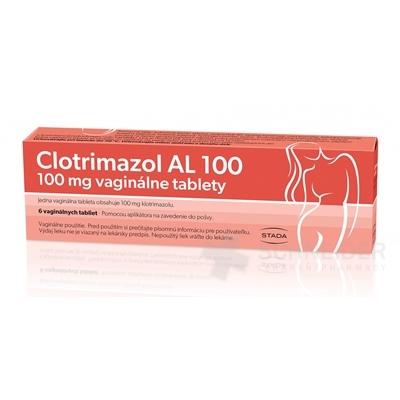 Clotrimazol AL 100 6 Vaginal tbl.