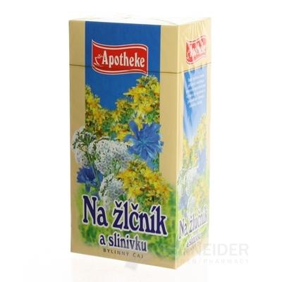 APOTHEKE BYLINNÝ ČAJ NA ŽLČNÍK A SLINIVKU