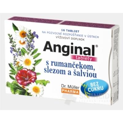 Dr. Müller ANGINAL s rumančekom, slezom a šalviou