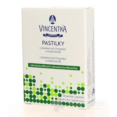 VINCENTKA PASTILKY BYLINNÉ