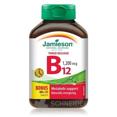 JAMIESON VITAMIN B12 METHYLCOBALAMINE 1200 μg