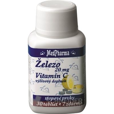 MedPharma ŽELEZO 20MG + Vit. C