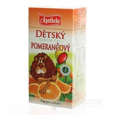 APOTHEKE DETSKÝ OVOCNÝ ČAJ POMARANČOVÝ