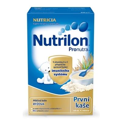 Nutrilon Pronutra prvá obilno-mliečna kaša ryžová