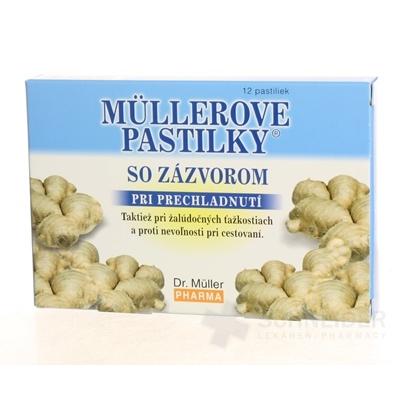 MÜLLEROVE PASTILKY SO ZÁZVOROM