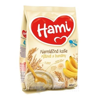 Hami nemliečna kaša ryžová s banánmi