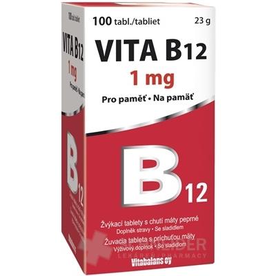 Vitabalans VITA B12 1 mg