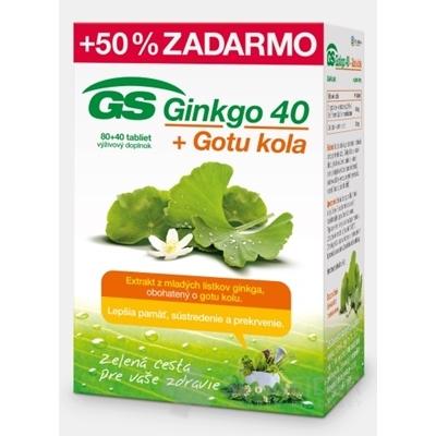 GS Ginkgo 40 + Gotu kola