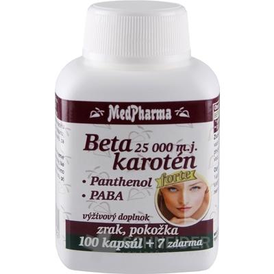 MedPharma BETACAROTENE 25.000 IU + Panthenol + PABA