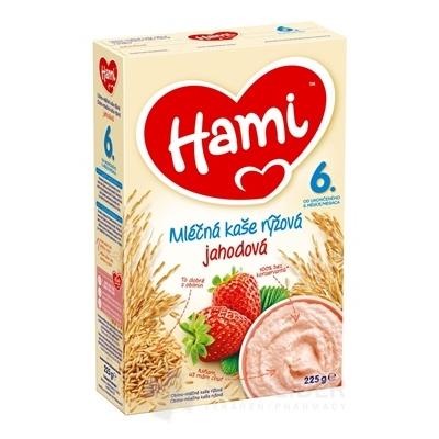 Hami mliečna kaša ryžová jahodová