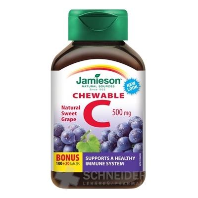 JAMIESON VITAMIN C 500 mg grapes