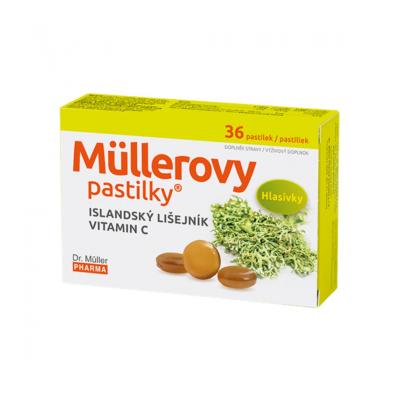 MÜLLEROVE PASTILKY S ISLAND. LIŠAJNÍKOM A VIT. C