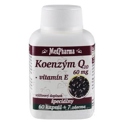 MedPharma KOENZÝM Q10 60 mg + Vitamín E