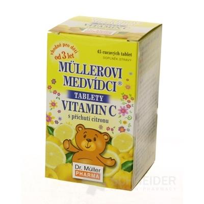 MÜLLER teddy bears - vitamin C