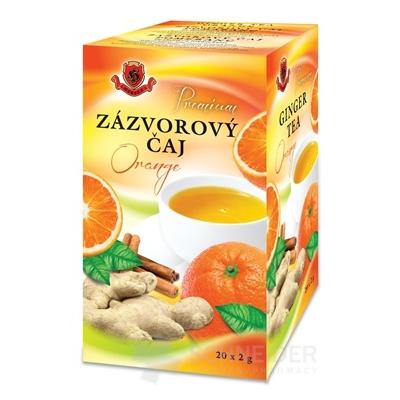 HERBEX Premium ZÁZVOROVÝ ČAJ Orange