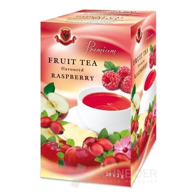 HERBEX Premium FRUIT TEA WITH RASPBERRY flavor