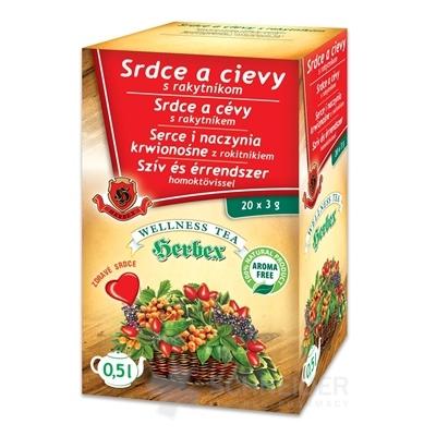 HERBEX Srdce a cievy s rakytníkom