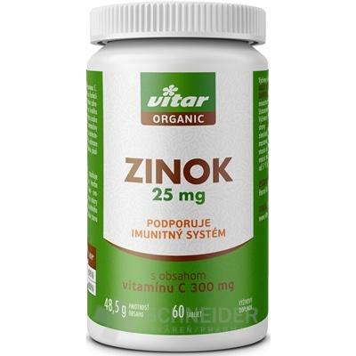 VITAR ORGANIC Zinc 25 mg