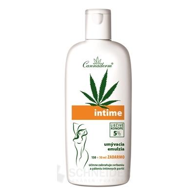 Cannaderm INTIME umývacia emulzia