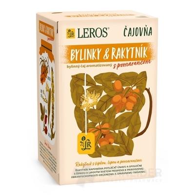 LEROS Čajovňa BYLINKY A RAKYTNÍK s pomarančom