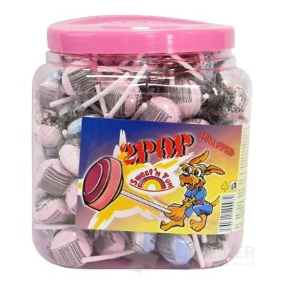 2POP Lollipop with grape sugar