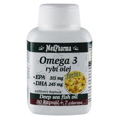 MedPharma OMEGA 3 rybí olej forte - EPA, DHA