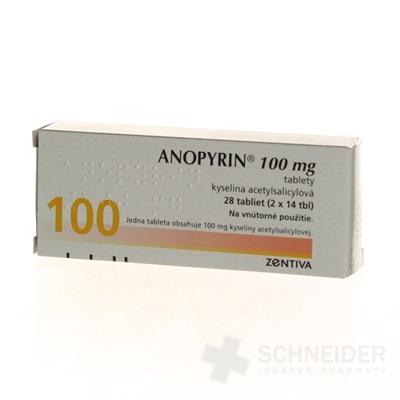 ANOPYRINE 100 mg