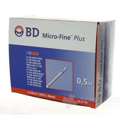 BD MICRO FINE PLUS insulin syringes