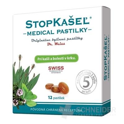 STOPKAŠEĽ Medical PASTILKY - Dr.Weiss