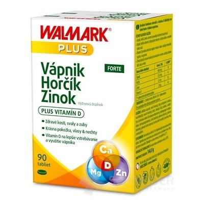 WALMARK Calcium Magnesium Zinc FORTE