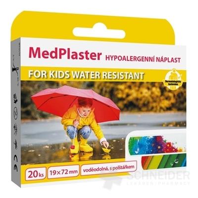 MedPlaster Náplasť FOR KIDS WATER RESISTANT